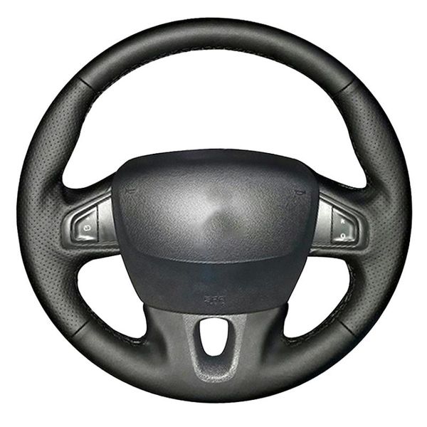 steering wheel covers black genuine leather hand-stitched car cover for scenic (grand scenic) 2009-2021 kangoo 2014-2021
steering wheel covers black genuine leather hand-stitched car cover for scenic (grand scenic) 2009-2021 kangoo 2014-2021