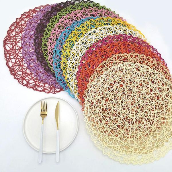 mats & pads 1 pieces of woven placemat hollow mat non-slip table home decoration golden
mats & pads 1 pieces of woven placemat hollow mat non-slip table home decoration golden