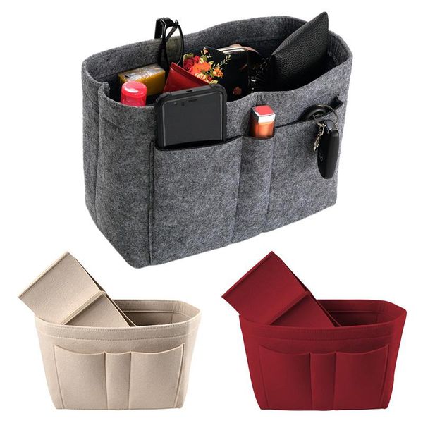 storage bags felt insert bag for handbag women makeup organizer cloth cosmetic multi-pockets travel inner purse
storage bags felt insert bag for handbag women makeup organizer cloth cosmetic multi-pockets travel inner purse