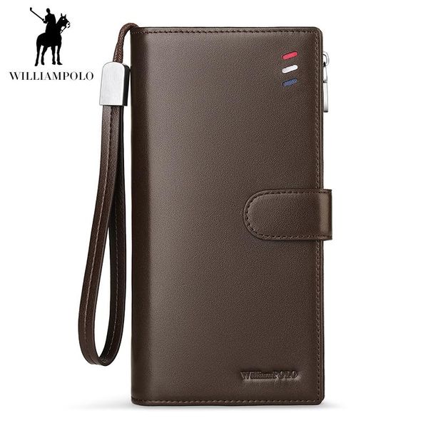 wallets williampolo genuine leather men's wallet long man holder coin purses business clutch cowhide fashion phone, Red;black
wallets williampolo genuine leather men's wallet long man holder coin purses business clutch cowhide fashion phone, Red;black