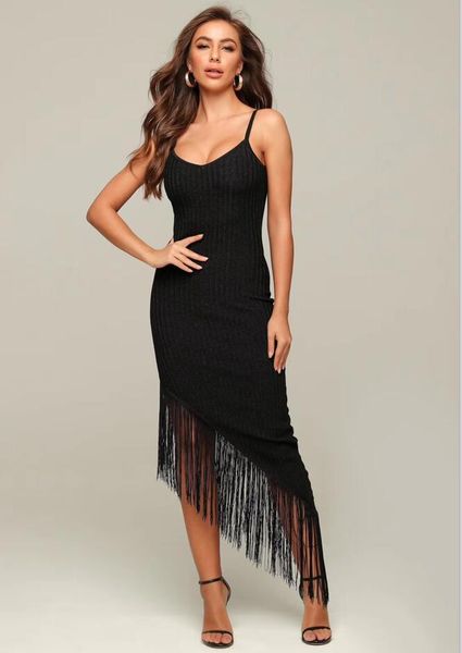 casual dresses 2021 summer women bodycon dress party vestido elegant female v neck spaghettli strap sleeveless tassel black cotton, Black;gray
casual dresses 2021 summer women bodycon dress party vestido elegant female v neck spaghettli strap sleeveless tassel black cotton, Black;gray