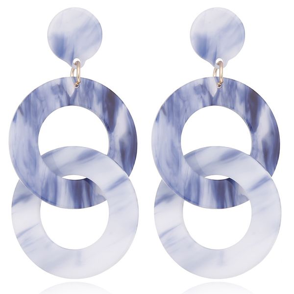dangle & chandelier vintage round circular acrylic earring for women double twisted statement drop multicolor party jewelry, Silver
dangle & chandelier vintage round circular acrylic earring for women double twisted statement drop multicolor party jewelry, Silver