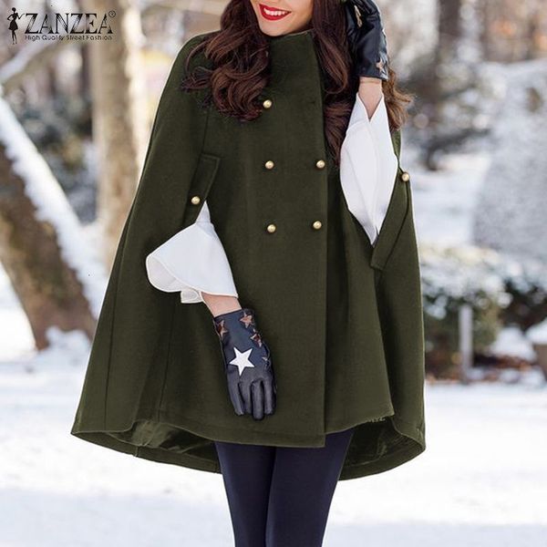 women's jackets jacket fashion solid cape autumn poncho coats casual sleeveless outerwears female double breasted lapel over jy6g, Black;brown
women's jackets jacket fashion solid cape autumn poncho coats casual sleeveless outerwears female double breasted lapel over jy6g, Black;brown