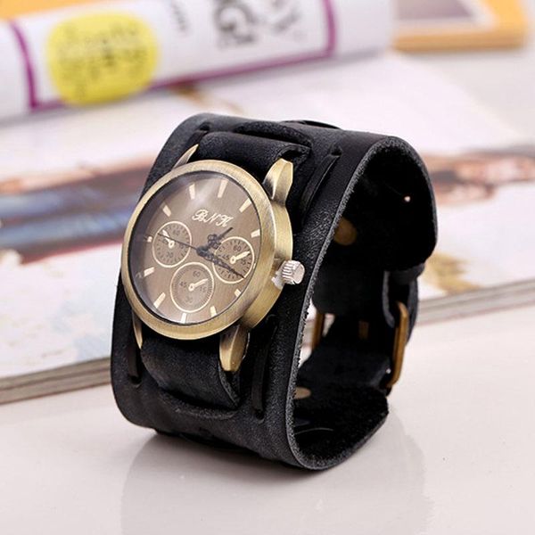wristwatches 1pc two color men and women retro casual punk belt quartz hands not waterproof watch creative gift, Slivery;brown
wristwatches 1pc two color men and women retro casual punk belt quartz hands not waterproof watch creative gift, Slivery;brown