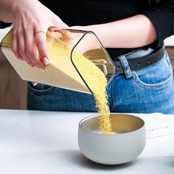 cereal keeper sealed transparent keep fresh leakproof large capacity home kitchen anti dust with lid space saving container storage bot bott
cereal keeper sealed transparent keep fresh leakproof large capacity home kitchen anti dust with lid space saving container storage bot bott