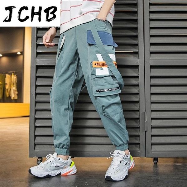 men's pants cargo men black ribbons block multi-pocket 2021 harem joggers harajuku sweatpant hip hop casual male trousers
men's pants cargo men black ribbons block multi-pocket 2021 harem joggers harajuku sweatpant hip hop casual male trousers