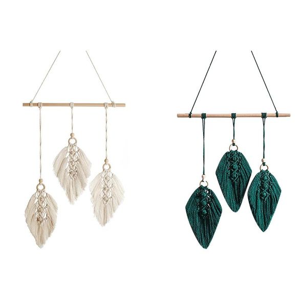 tapestries nordic woven macrame wall hangng boho leaf feather tassel cotton tapestry decor
tapestries nordic woven macrame wall hangng boho leaf feather tassel cotton tapestry decor