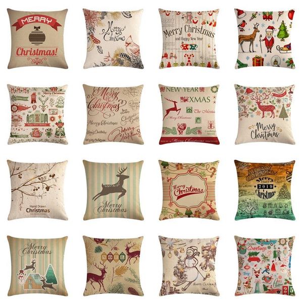 cushion/decorative pillow christmas series linen printing elk pillowcase sofa cushion cover household items bedside
cushion/decorative pillow christmas series linen printing elk pillowcase sofa cushion cover household items bedside