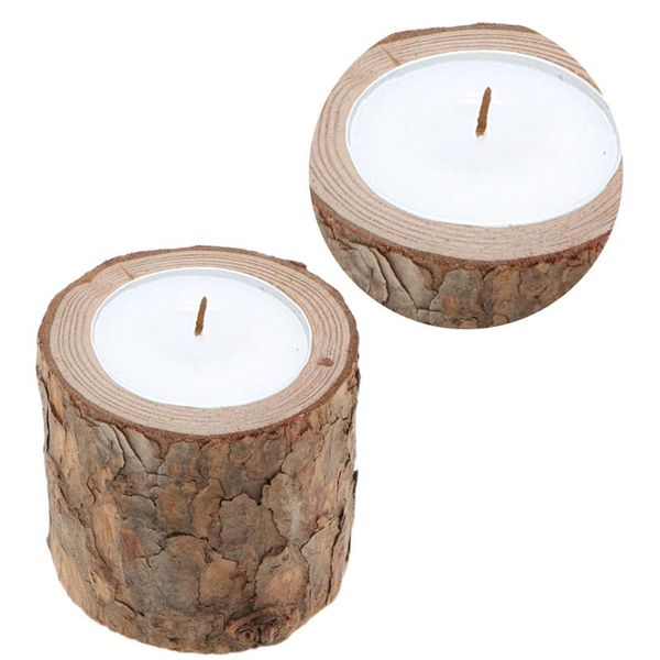 candle holders 5x5x5cm rustic pine wooden stump holder creative tea light succulent planter craft ornament - size:m (brow
candle holders 5x5x5cm rustic pine wooden stump holder creative tea light succulent planter craft ornament - size:m (brow