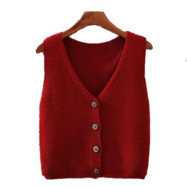 women's vests autumn winter loose thick sleeveless sweater pullovers women casual v-neck vest female knit jumpers p10, Black;white
women's vests autumn winter loose thick sleeveless sweater pullovers women casual v-neck vest female knit jumpers p10, Black;white