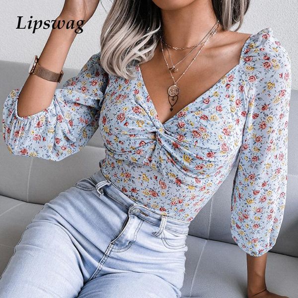 women's blouses & shirts fashion floral chiffon autumn elegant long sleeves slim pullover women casual v neck printed office ladies, White
women's blouses & shirts fashion floral chiffon autumn elegant long sleeves slim pullover women casual v neck printed office ladies, White