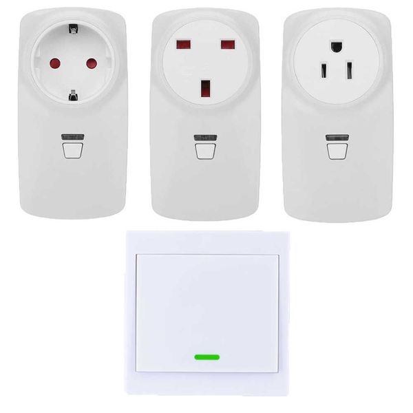 smart home wireless power outlets light switch socket us eu uk electrical plug with remote control
smart home wireless power outlets light switch socket us eu uk electrical plug with remote control