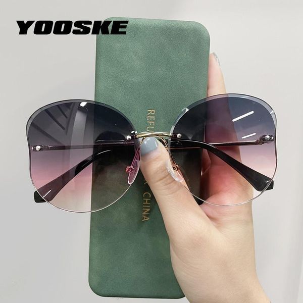 sunglasses yooske 2021 fashion kids children clear gradient rimless sun glasses cat eye sunglass for girls ocean lens uv400, Blue
sunglasses yooske 2021 fashion kids children clear gradient rimless sun glasses cat eye sunglass for girls ocean lens uv400, Blue