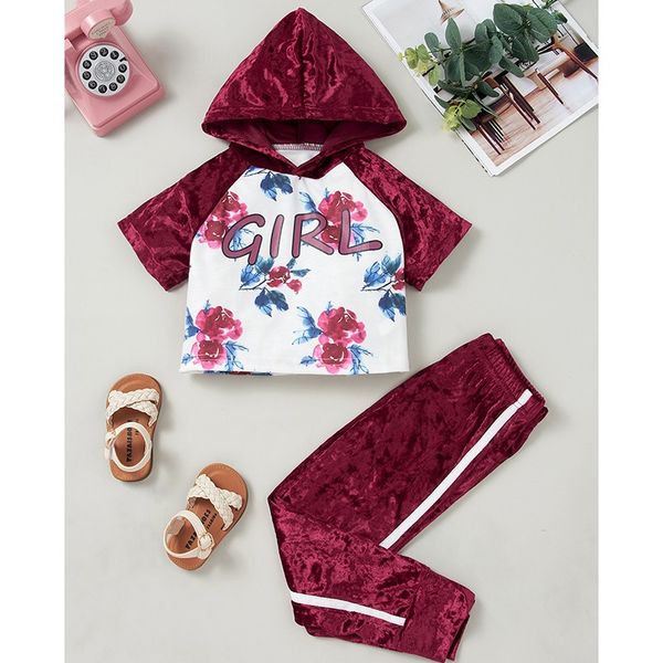 youcte children clothes girls fashion two pieces set print hooded short sleeve jacket and trousers suit kids outfit 2-7 years, Blue;gray
youcte children clothes girls fashion two pieces set print hooded short sleeve jacket and trousers suit kids outfit 2-7 years, Blue;gray