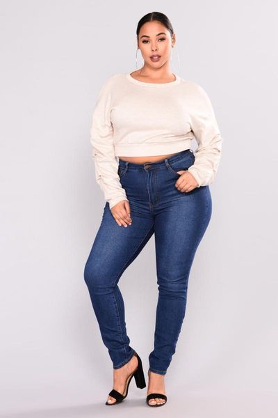 women's jeans plus size women high waist waisted skinny pencil blue denim pants stretch solid elastic 4xl 5xl
women's jeans plus size women high waist waisted skinny pencil blue denim pants stretch solid elastic 4xl 5xl