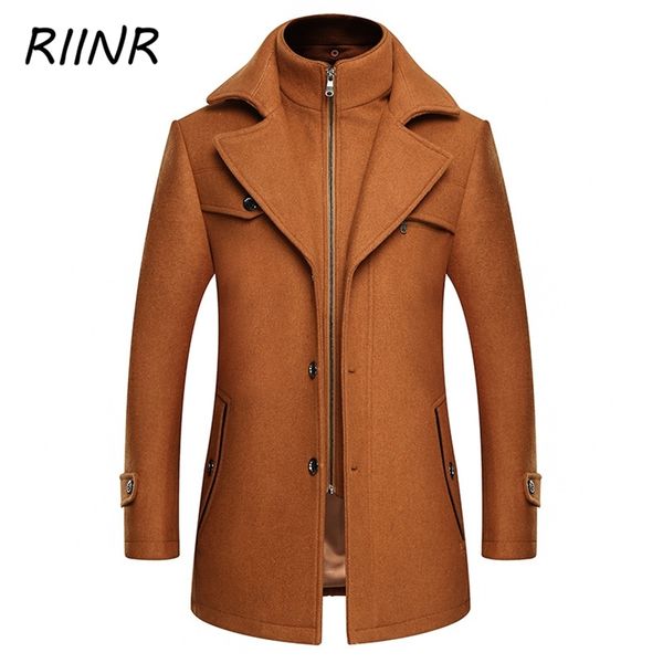 riinr autumn and winter double-collar fashion woolen coat men large size windbreaker men's thickened woolen coat woolen coat men 211122, Black
riinr autumn and winter double-collar fashion woolen coat men large size windbreaker men's thickened woolen coat woolen coat men 211122, Black