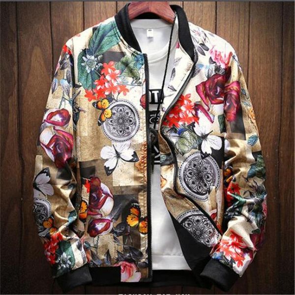 men's jackets 2021 autumn winter fashion printing jacket casual stand collar clothes, Black;brown
men's jackets 2021 autumn winter fashion printing jacket casual stand collar clothes, Black;brown