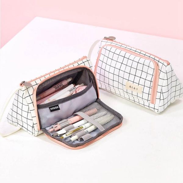 pencil case large capacity canvas pencilcase school pen supplies bag box pencils pouch stationery bags
pencil case large capacity canvas pencilcase school pen supplies bag box pencils pouch stationery bags