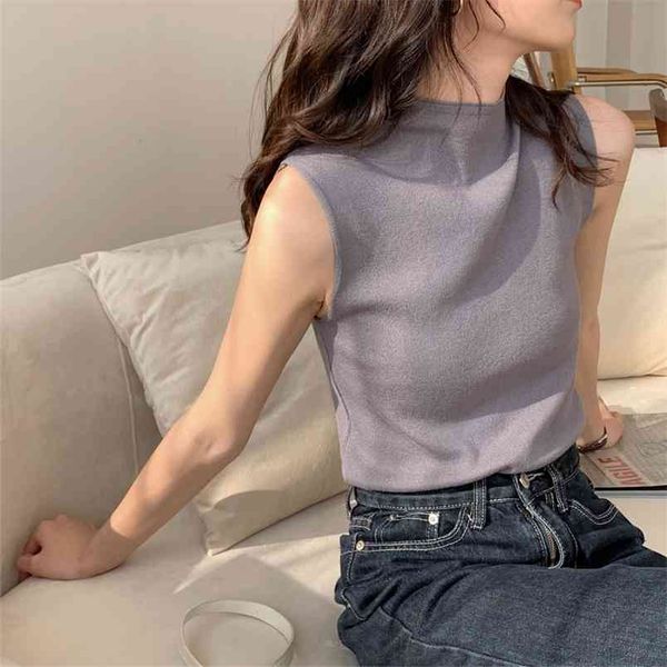 wwenn half turtleneck tank y2k female summer fashion solid women camisole knitted sleveless vest casual 210507, White
wwenn half turtleneck tank y2k female summer fashion solid women camisole knitted sleveless vest casual 210507, White
