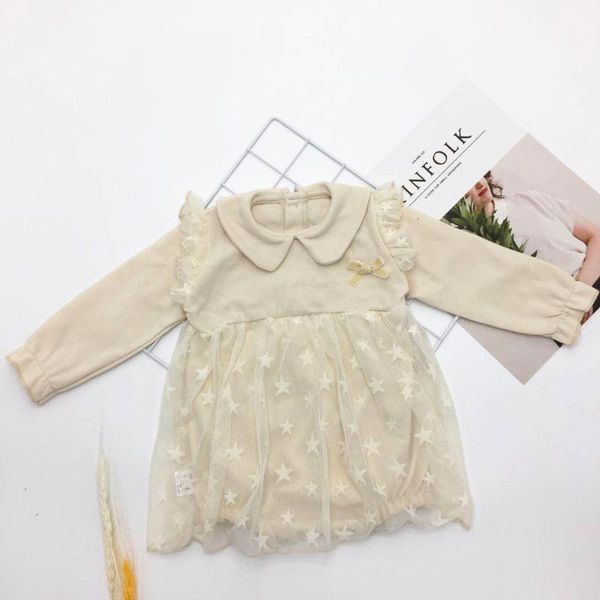 spring autumn infant girls cotton mesh patchwork long sleeve birthday dress 0-2 years kids casual bodysuits girl's dresses, Red;yellow
spring autumn infant girls cotton mesh patchwork long sleeve birthday dress 0-2 years kids casual bodysuits girl's dresses, Red;yellow