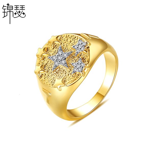 925 sterling silverboutique zirconium diamond ring jin se accompanies fashion personality hip hop gold female index finger jewelry, Golden;silver
925 sterling silverboutique zirconium diamond ring jin se accompanies fashion personality hip hop gold female index finger jewelry, Golden;silver