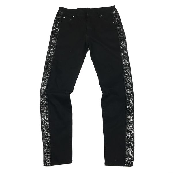 jeans side sequins black slim new arrivals stretch biker jeans men streetwear, Blue
jeans side sequins black slim new arrivals stretch biker jeans men streetwear, Blue