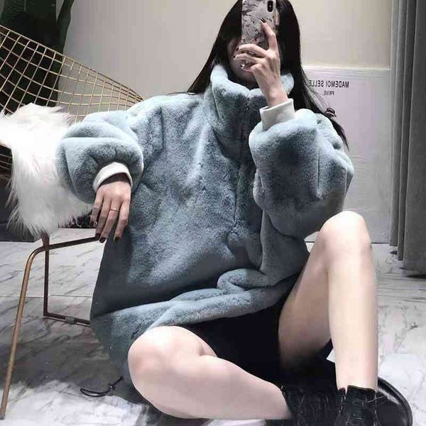 women's fur & faux turtleneck ry sweatshirt women winter casual plush coat vintage thick korean zipper keep warm hoodies o3et, Black
women's fur & faux turtleneck ry sweatshirt women winter casual plush coat vintage thick korean zipper keep warm hoodies o3et, Black