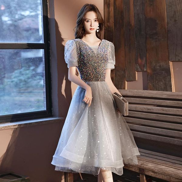 ethnic clothing a-line sparkly sequins cheongsam puff sleeves mesh qipao starry sky formal party dresses gown women temperament robe de soir, Red
ethnic clothing a-line sparkly sequins cheongsam puff sleeves mesh qipao starry sky formal party dresses gown women temperament robe de soir, Red