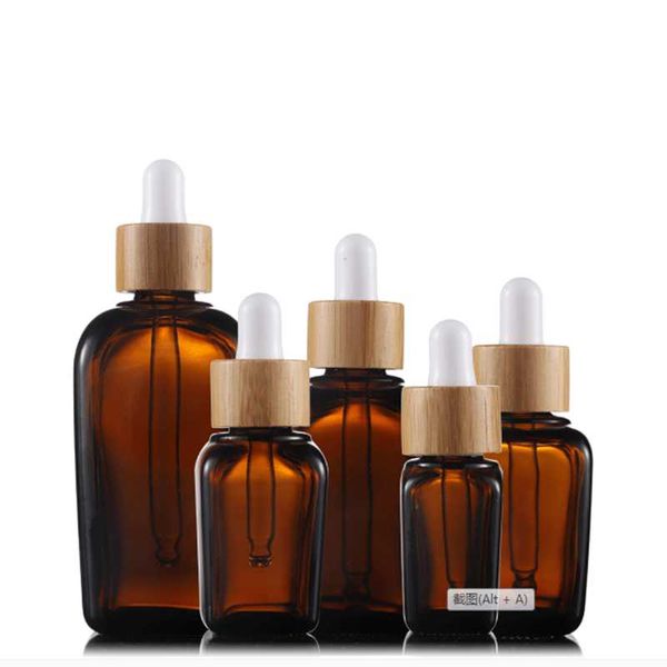 storage bottles & jars 160pcs/lot 10ml 20ml 30ml 50ml 100ml amber bamboo glass dropper bottle square enssential oil for packing
storage bottles & jars 160pcs/lot 10ml 20ml 30ml 50ml 100ml amber bamboo glass dropper bottle square enssential oil for packing