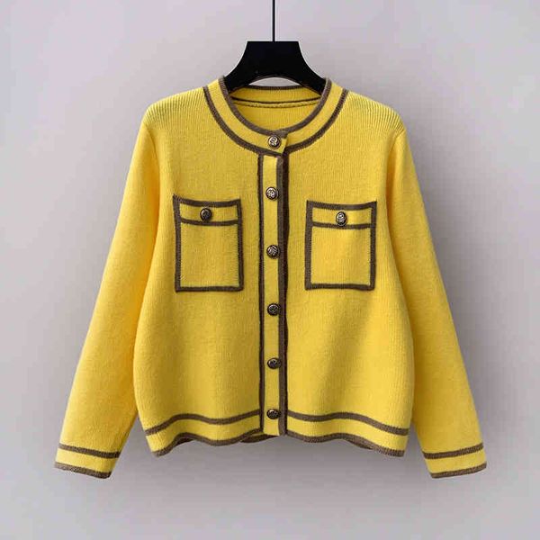 women's sweaters runway designers s para mulheres moda coreana outono inverno roupas o-pescoço manga comprida bolsos de malha cardigan, White;black
women's sweaters runway designers s para mulheres moda coreana outono inverno roupas o-pescoço manga comprida bolsos de malha cardigan, White;black