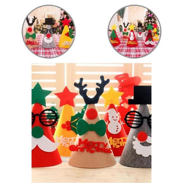 party hats fine workmanship great children diy craft christmas hat practical felt for gifts
party hats fine workmanship great children diy craft christmas hat practical felt for gifts