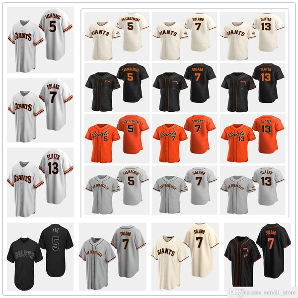 stitched men women kids 7 donovan solano jerseys 5 mike yastrzemski 13 austin slater baseball 2021 black orange cream grey sports shirts, Blue;black
stitched men women kids 7 donovan solano jerseys 5 mike yastrzemski 13 austin slater baseball 2021 black orange cream grey sports shirts, Blue;black