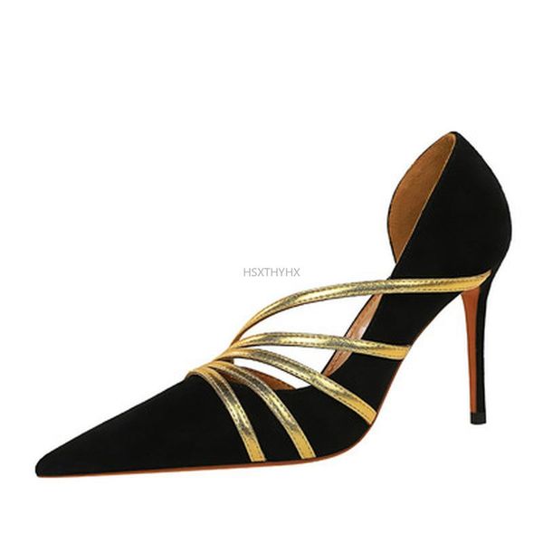 dress shoes elegant black flock pointed toe nigh heels woman narrow band slip-on brief pumps office lady work trendy
dress shoes elegant black flock pointed toe nigh heels woman narrow band slip-on brief pumps office lady work trendy