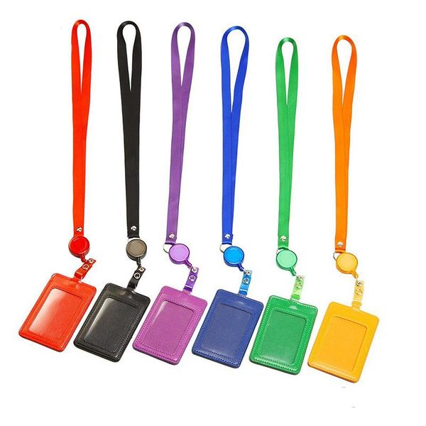 card holders women men pu leather id credit bank holder students bus case lanyard work name identity badge cards cover, Brown;gray
card holders women men pu leather id credit bank holder students bus case lanyard work name identity badge cards cover, Brown;gray