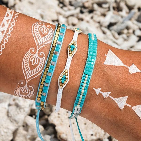 charm bracelets umka bohemian crystal beads braided rope for women charms cotton weave friendship chain bracelet men jewelry, Golden;silver
charm bracelets umka bohemian crystal beads braided rope for women charms cotton weave friendship chain bracelet men jewelry, Golden;silver