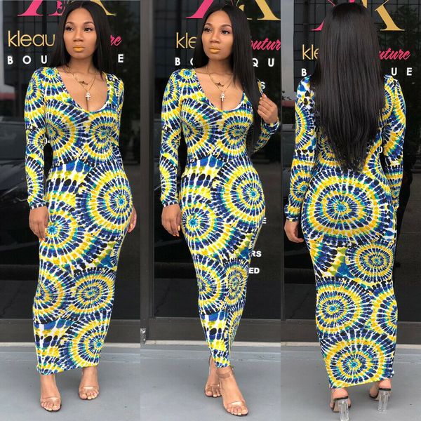 womens boho floral long sleeve bandage bodycon sundress 2021 autumn ladies holiday casual long maxi dressesby air, Black;white
womens boho floral long sleeve bandage bodycon sundress 2021 autumn ladies holiday casual long maxi dressesby air, Black;white