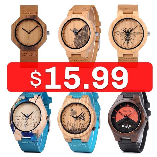 wristwatches bobo bird wooden men's watch women wristwatch couple watches with leather band silicone strap relogio masculino, Slivery;brown
wristwatches bobo bird wooden men's watch women wristwatch couple watches with leather band silicone strap relogio masculino, Slivery;brown