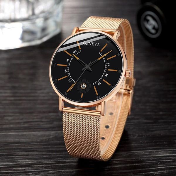 wristwatches casual men's clock wristwatch black fashion quartz watch ultra thin stainless steel mesh belt relogio masculino, Slivery;brown
wristwatches casual men's clock wristwatch black fashion quartz watch ultra thin stainless steel mesh belt relogio masculino, Slivery;brown