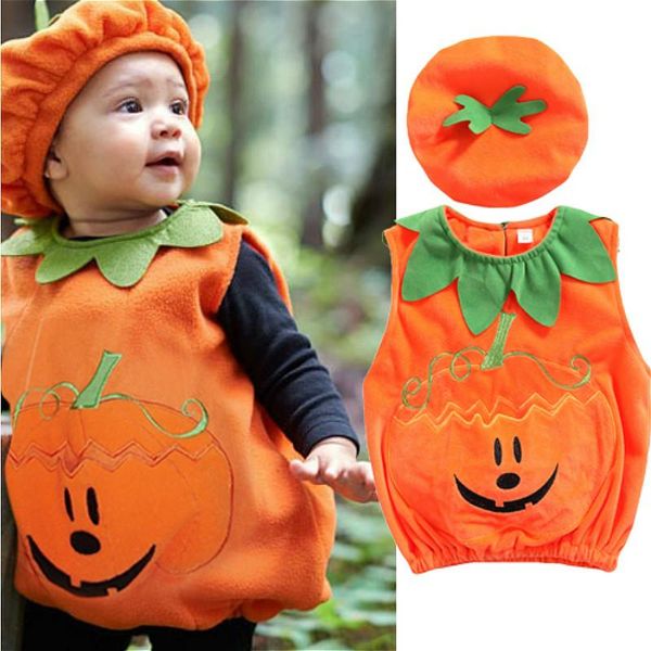 rompers 2pcs halloween born baby pumpkin pattern sleeveless romper hat outfits boys girls clothes costume, Blue
rompers 2pcs halloween born baby pumpkin pattern sleeveless romper hat outfits boys girls clothes costume, Blue