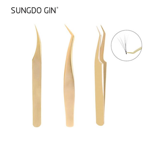 eyebrow tools & stencils professional eyelashes tweezers for eyelash extension stainless steel gold color high precision anti-static makeup
eyebrow tools & stencils professional eyelashes tweezers for eyelash extension stainless steel gold color high precision anti-static makeup