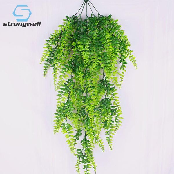 decorative flowers & wreaths strongwell simulation persian grass rattan fake flower vine green leaf plant plastic wall hanging home store de
decorative flowers & wreaths strongwell simulation persian grass rattan fake flower vine green leaf plant plastic wall hanging home store de