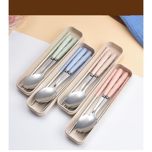 dinnerware sets 2-in-1 portable reusable stainless steel spoon chopsticks set travel plastic case tableware cutlery kitchen tool #47
dinnerware sets 2-in-1 portable reusable stainless steel spoon chopsticks set travel plastic case tableware cutlery kitchen tool #47