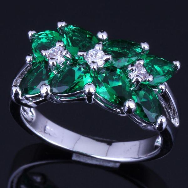wedding rings shining green cubic zirconia white cz silver plated ring v0084, Slivery;golden
wedding rings shining green cubic zirconia white cz silver plated ring v0084, Slivery;golden