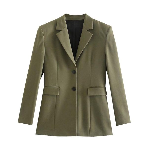 women's suits & blazers fashion bean green office clothes single-breasted blazer jacket retro long-sleeved back slit korean vest, White;black
women's suits & blazers fashion bean green office clothes single-breasted blazer jacket retro long-sleeved back slit korean vest, White;black