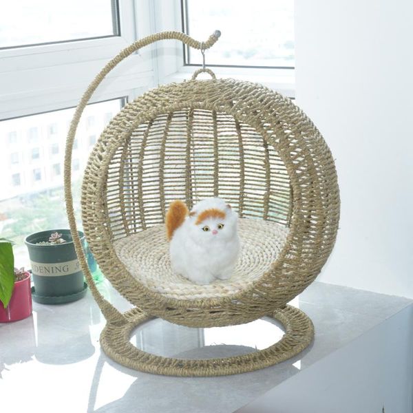 cat beds & furniture rattan circular seaweed cat's nest hammock hanging cage pet house bed swing accessories supplies
cat beds & furniture rattan circular seaweed cat's nest hammock hanging cage pet house bed swing accessories supplies