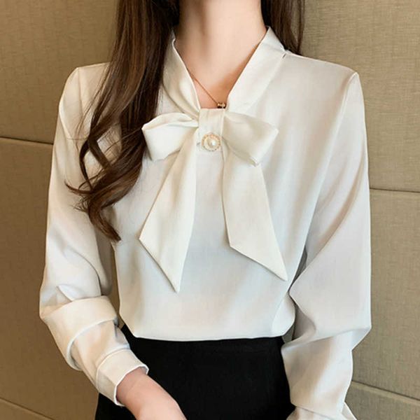 blusas mujer de moda bow collar chiffon white blouse shirt women long sleeve blouse women womens and blouses c638 210602
blusas mujer de moda bow collar chiffon white blouse shirt women long sleeve blouse women womens and blouses c638 210602