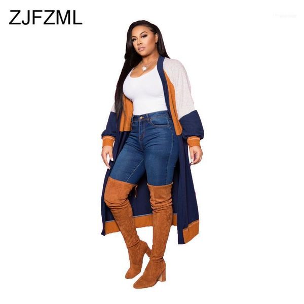 colorful patchwork fashion loose autumn coats women long lantern sleeve open stitch casual jacket feminine winter outwear1, Black;brown
colorful patchwork fashion loose autumn coats women long lantern sleeve open stitch casual jacket feminine winter outwear1, Black;brown
