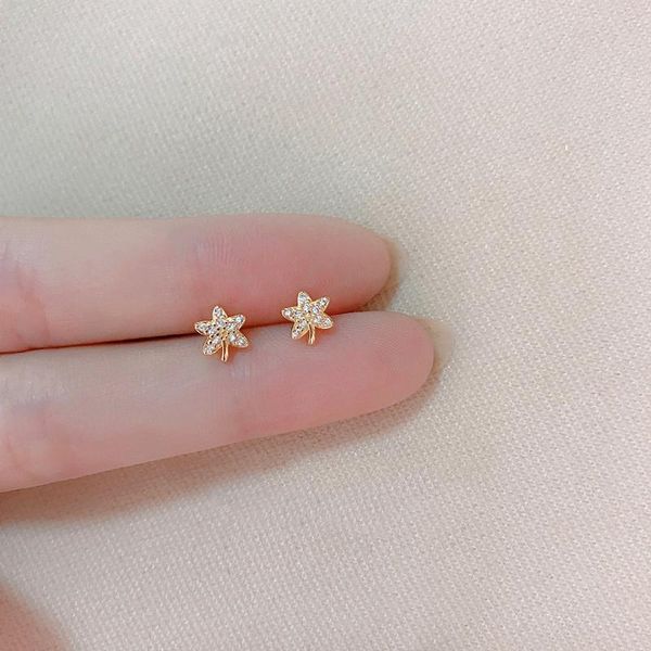 sterling silver woman fashion jewelry full crystal zircon leaf heart small exquisite mini stud earrings, Golden;silver
sterling silver woman fashion jewelry full crystal zircon leaf heart small exquisite mini stud earrings, Golden;silver