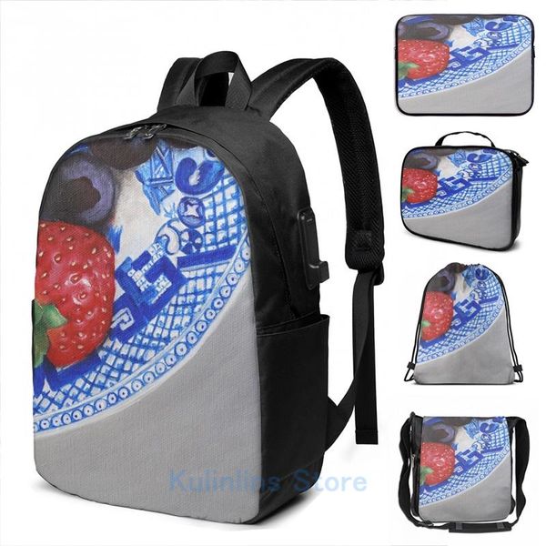 backpack funny graphic print fruit plate iv usb charge men school bags women bag travel laptop
backpack funny graphic print fruit plate iv usb charge men school bags women bag travel laptop