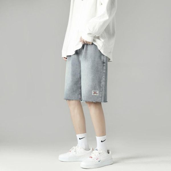 men's jeans washed printed blue trend oversize casual -edge denim mid-pants hip-hop streetwear straight wide-leg shorts summer
men's jeans washed printed blue trend oversize casual -edge denim mid-pants hip-hop streetwear straight wide-leg shorts summer